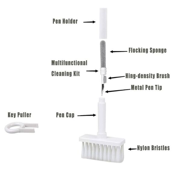 Keyboard Cleaning Brush Kit New For Computer and Electronic Devices - Picture 5 of 5